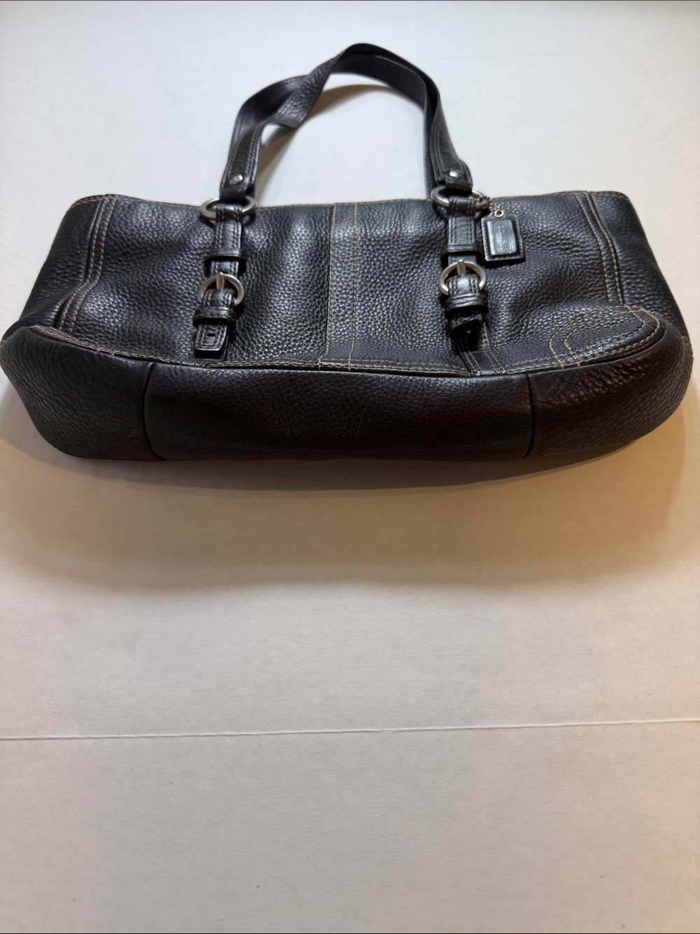 Coach Chelsea Classic Pebble Leather Shoulder Bag
Coach style D1051-F12339 - Picture 3 of 13